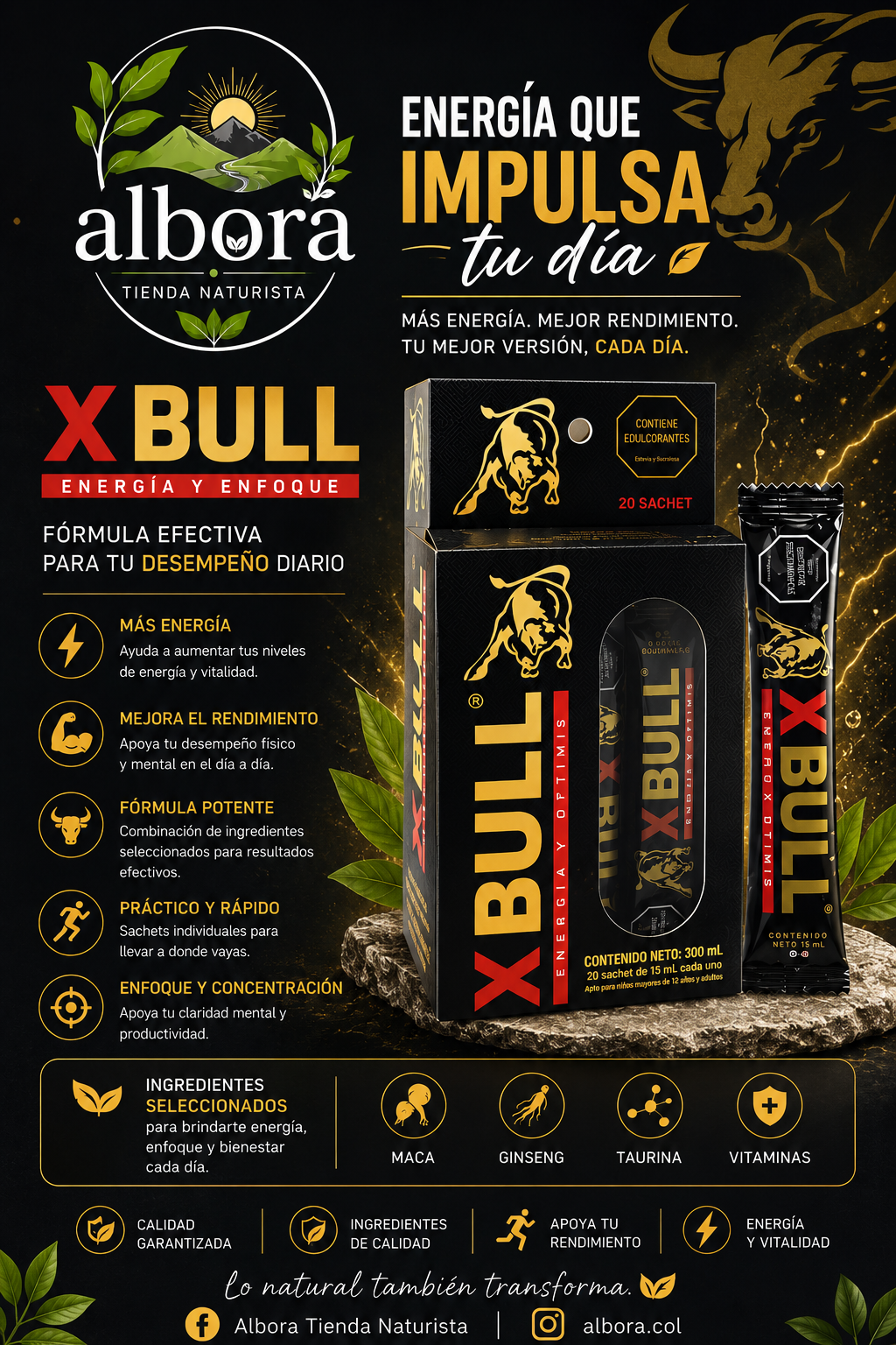 Potencializador Sexual X-Bull